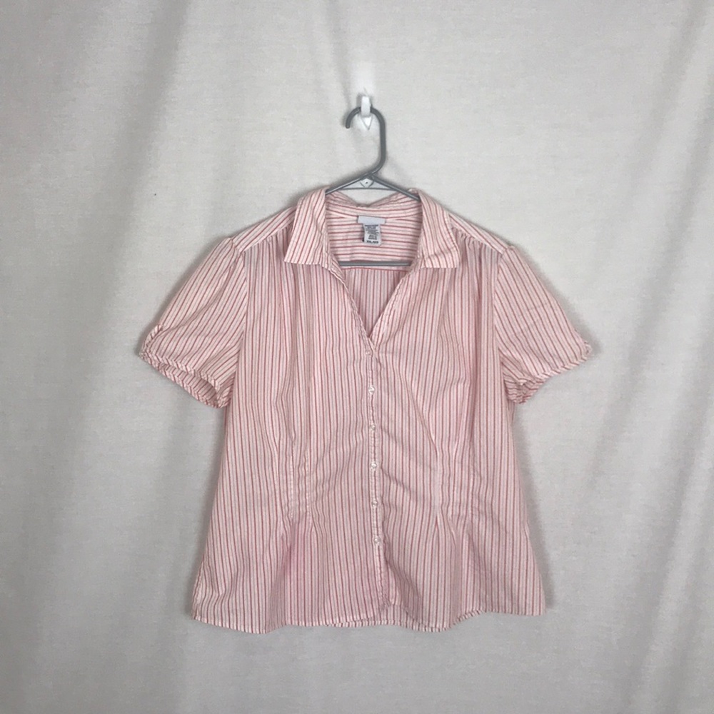 3/30 Jaclyn Smith button up blouse - Picture 1 of 4
